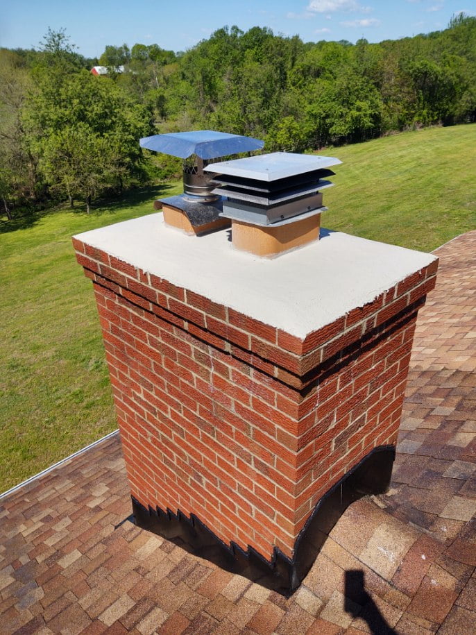 Chimney2-Maryland chimney liner installation - A Step in Time Maryland